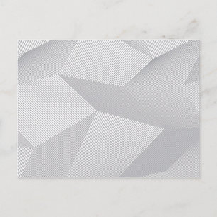 Modernes, trendiges, cooles, einfaches, künstleris postkarte