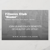 Modernes, trendiges Design mit promo-style Flyer (Vorne)