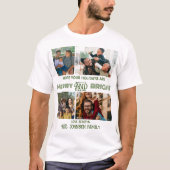 Modernes trendiges Foto aus Merry und Helle Family T-Shirt (Vorderseite)