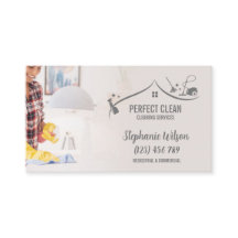 Modernes, trendiges Haus Reinigungsanstalt Janitor