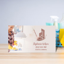 Modernes, trendiges Haus Reinigungsanstalt Janitor