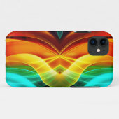 MODERNES TRENDIGES KÜNSTLERISCHES PSYCHEDELISCHES Case-Mate iPhone HÜLLE (Rückseite (Horizontal))
