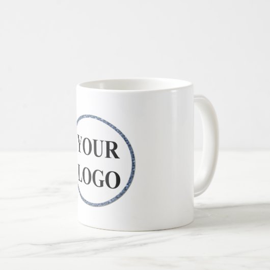 Modernes trendiges Personalisiertes Foto Collage L Kaffeetasse (VorderseiteRechts)