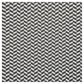 Modernes, trendiges Schwarz-Weiß-Herringbone-Muste Stoff (Muster)