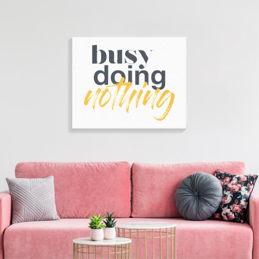 Modernes, trendiges, urbanes Design von "Business Leinwanddruck (Insitu (Wohnzimmer))