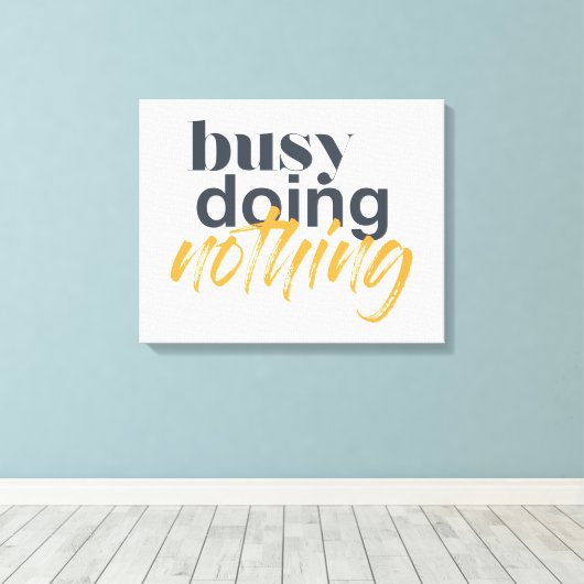 Modernes, trendiges, urbanes Design von "Business Leinwanddruck (Insitu (Holzboden))