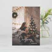 Modernes, trendiges Weihnachten Smoky Dunkles Coup (Stehend Vorderseite)