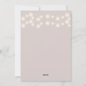 Modernes, trendiges Weihnachten Smoky Dunkles Coup (Rückseite)