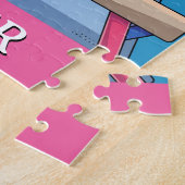 Modernes Trendsetter Personalisiert Gymnastik Gymn Puzzle (Seite)