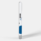 Modernes, trendy Abstrakt Geometric Art Monogram Case-Mate iPhone Hülle (Rückseite / Rechts)