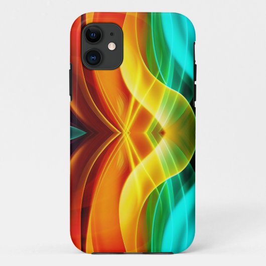 MODERNES TRENDY ARTISTIC PSYCHEDELIC PATTERN Case-Mate iPhone HÜLLE (Rückseite)