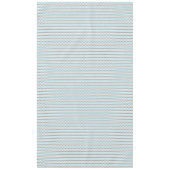 Modernes trendy Blue Grau Zickzack Muster Tischdecke (Vorderseite)