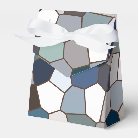 Modernes, trendy Earth Tonmuster Geschenkschachtel (Vorderseite)