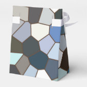 Modernes, trendy Earth Tonmuster Geschenkschachtel (Rückseite)