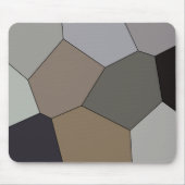 Modernes, trendy Earth Tonmuster Mousepad (Vorne)