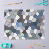 Modernes, trendy Earth Tonmuster Seidenpapier (Basteln)