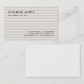 Modernes trendy Einfaches, Berufliches Design Visitenkarte (Vorne/Hinten)