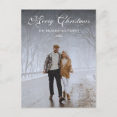 Modernes, trendy Minimalistisches Foto für die Wei Postkarte (Vorderseite)