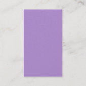 Modernes, trendy Minimalistisches Pearl Premium Visitenkarte (Rückseite)