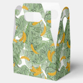 Modernes tropisches Bananengrün Geschenkschachtel (Geöffnet)