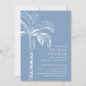 Modernes tropisches Brautparty Einladung (Vorderseite)