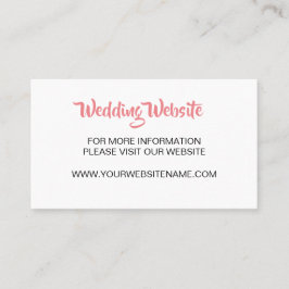 Modernes tropisches Hochzeitsfestival Visitenkarte