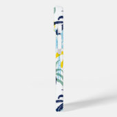 Modernes tropisches Palmenbaummuster Case-Mate iPhone Hülle (Rückseite / Links)