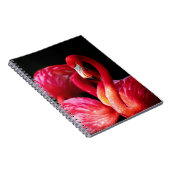 Modernes tropisches Rosa Flamingo Notizblock (Rechte Seite)