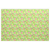 Modernes Tulip-Blume-Muster Stoff (Fat Quarter (45,7 x 55,9 cm))