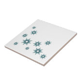 Modernes türkisfarbenes Design der blauen Sternexp Fliese (Seite)