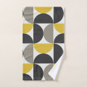 Modernes Turmergunmetall aus dem Mittelalter Badhandtuch Set (Handtuch)