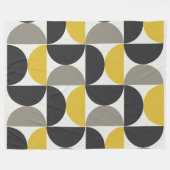 Modernes Turmergunmetall aus dem Mittelalter Fleecedecke (Vorderseite (Horizontal))