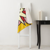 Modernes typografisches Comic Buch POP Trendy Fun Sherpadecke (Beispiel)