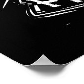 Modernes Typografy Poster - "Ad Bod in Progress" (Ecke)