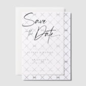 Modernes Überlagern von Hochzeitsbriefen Pergament Einladungen (Versetzt (Einladung))