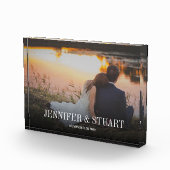 Modernes Überlagerungsschreiben für personalisiert Fotoblock (Rechts)