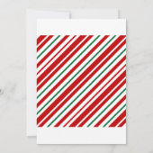 Modernes Ugly Sweater Weihnachts-Party Einladung (Rückseite)