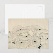 Modernes Ukiyos von Komura Settai Postkarte (Vorne/Hinten)