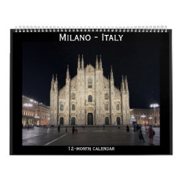 Modernes und altes Mailand - Italien - Foto Kalender