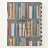 Modernes und berufliches Notebook Notizblock (Rückseite)