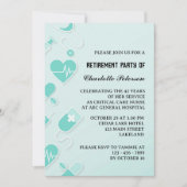 Modernes und einzigartiges Party zur Krankenversic Einladung (Vorderseite)