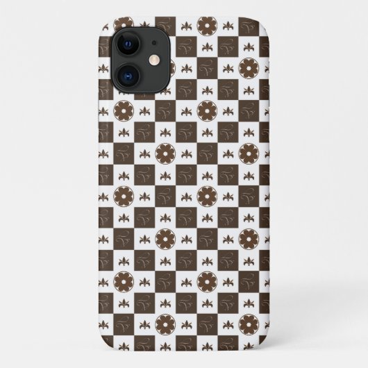 Modernes und elegantes Muster Case-Mate iPhone Hülle (Rückseite)