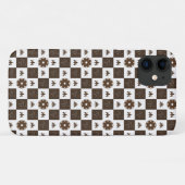 Modernes und elegantes Muster Case-Mate iPhone Hülle (Rückseite (Horizontal))
