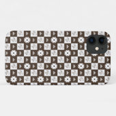 Modernes und elegantes Muster Case-Mate iPhone Hülle (Rückseite (Horizontal))