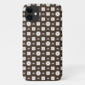 Modernes und elegantes Muster Case-Mate iPhone Hülle (Rückseite)