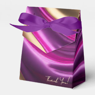 Modernes und Lila Rosa und Gold- Geschenkschachtel