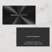 Modernes und minimales berufliches visitenkarte (Vorne/Hinten)