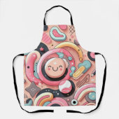 modernes und minimalistisches Muster Schürze (Vorderseite)