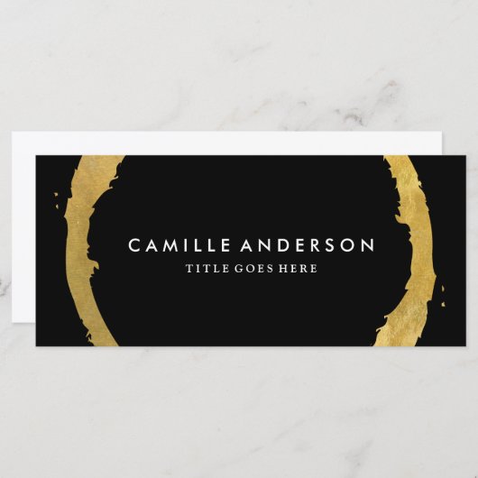 Modernes und stilvolles Gold- und Black-Geschenkze