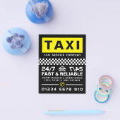 Modernes und trendy Taxi-Kfz-Unternehmen mit Preis Flyer (Einzeln)
